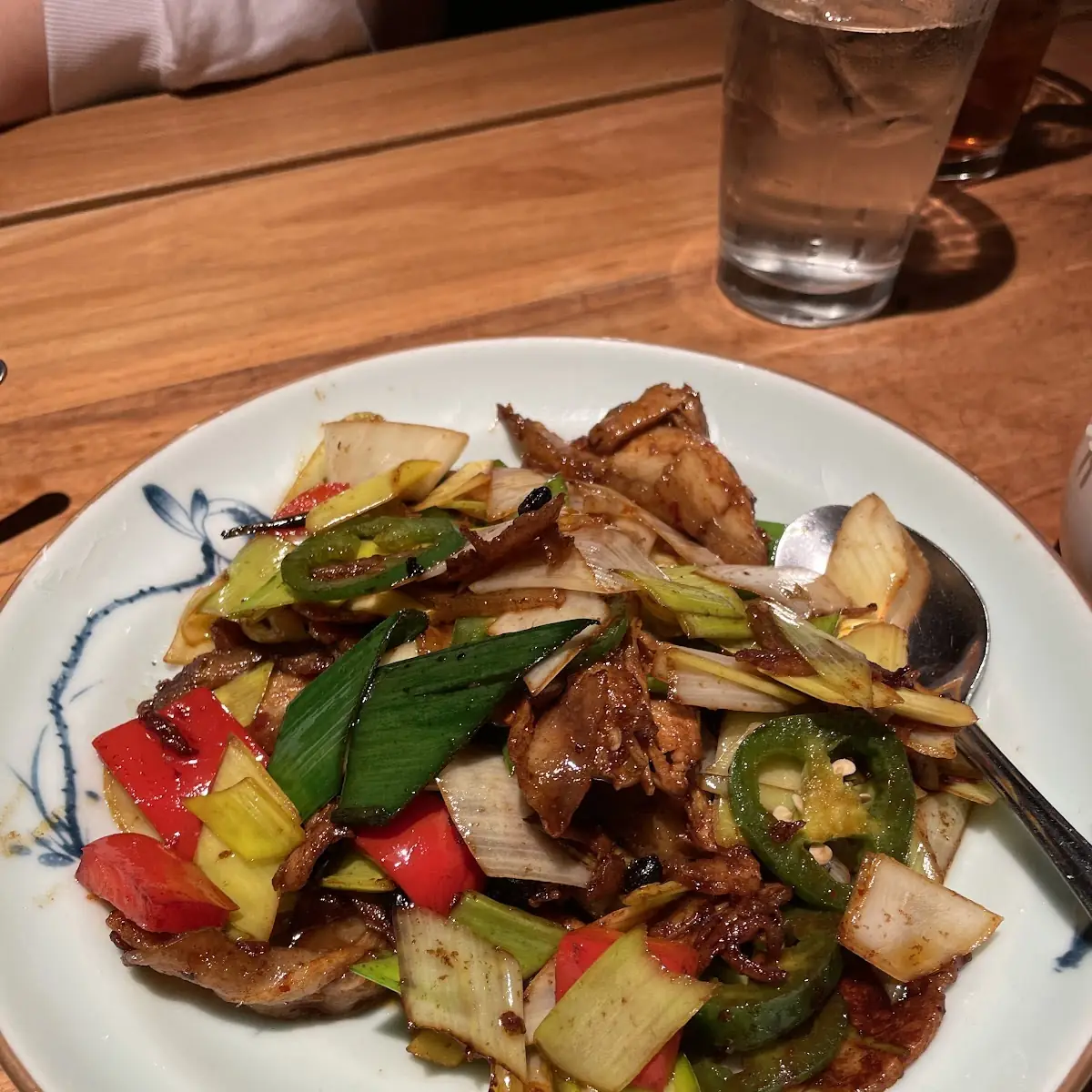 twice cooked pork belly t 回锅肉 t